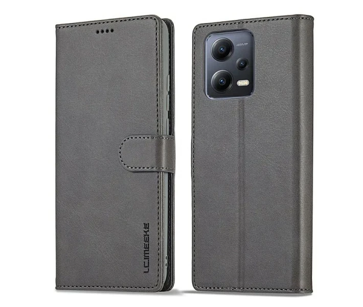 Фото - чехол для смартфона Чехол-Книжка iMeeke для Xiaomi Redmi Note 12 Pro 5G цвет Серый (88266_9)