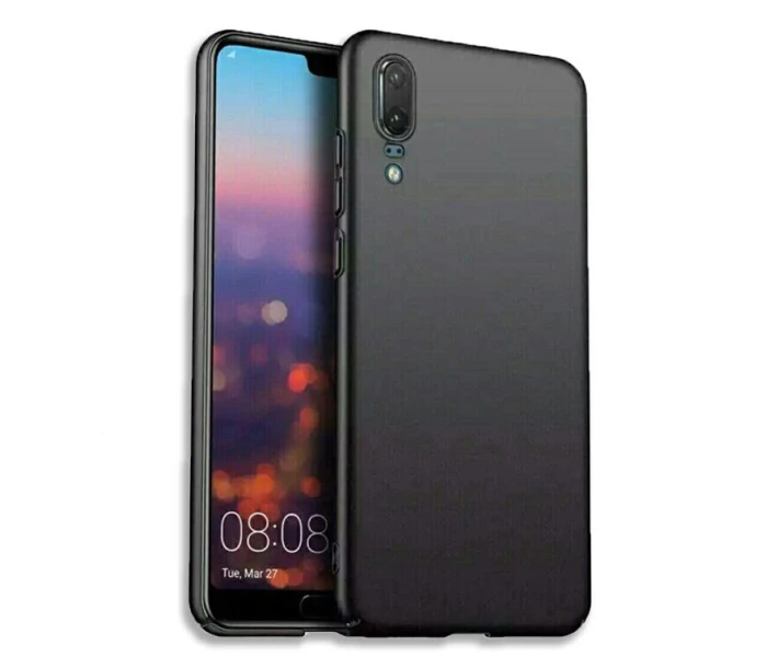 Фото - чехол для смартфона Чехол Бампер с покрытием Soft-touch для Huawei P20 цвет Черный (012114_1)