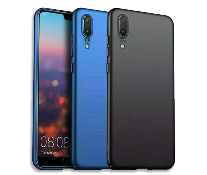 Фото - чехол для смартфона Чехол Бампер с покрытием Soft-touch для Huawei P20 цвет Черный (012114_1)