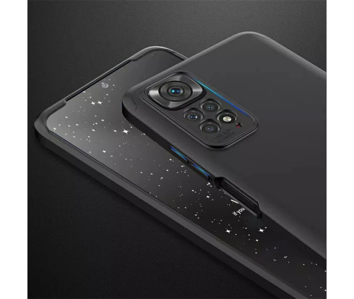 Фото - чехол для смартфона Чехол GKK 360 градусов для Xiaomi Redmi Note 11 Pro 4G / 11 Pro 5G / Note 12 Pro 4G цвет Черный (087510_1)