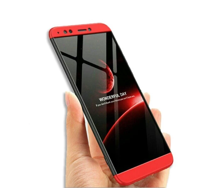 Фото - чехол для смартфона Чехол GKK 360 градусов для Huawei Y7 Prime (2018) / Honor 7C Pro цвет Черный (013010_1)