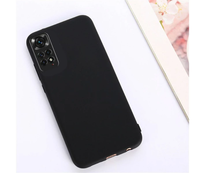 Фото - чехол для смартфона Чехол Candy Silicone для Xiaomi Redmi Note 11 4G / 11s цвет Черный (087408_1)