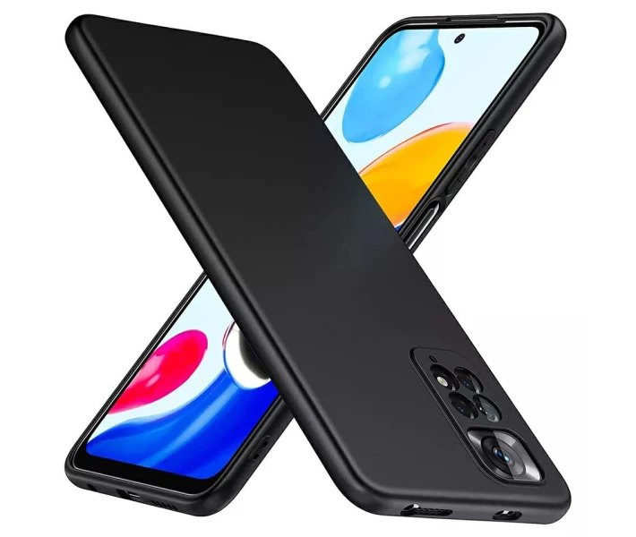Фото - чехол для смартфона Чехол Candy Silicone для Xiaomi Redmi Note 11 4G / 11s цвет Черный (087408_1)