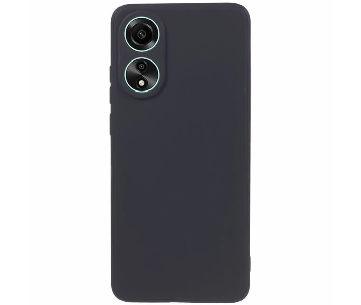 Фото - чехол для смартфона Чехол Candy Silicone для Oppo A58 цвет Черный (153108_1)