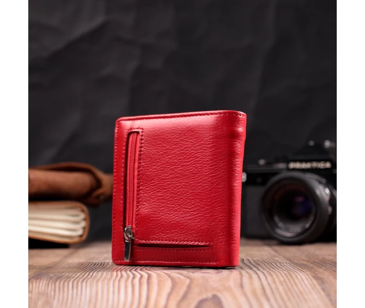 Фото - кошелек и портмоне Женский кошелек из натуральной кожи ST Leather Красный (259625)