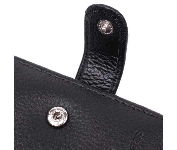 Фото - кошелек и портмоне Портмоне для мужчин из натуральной кожи ST Leather Черный (259590)