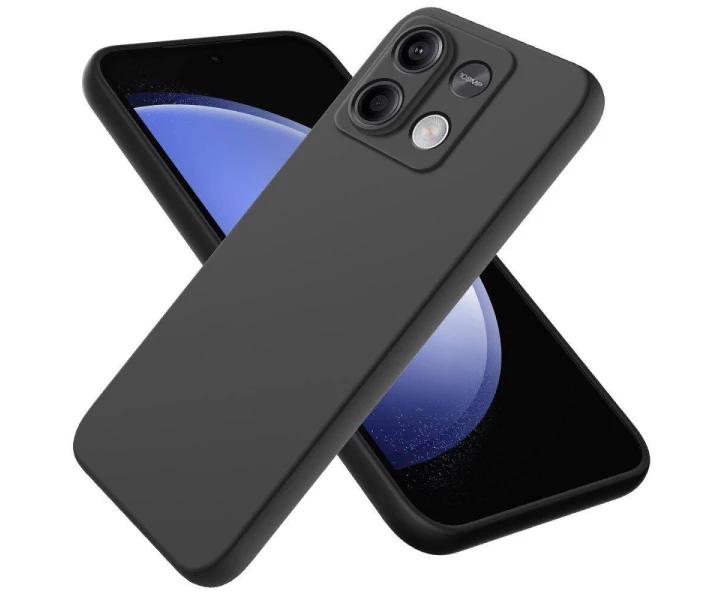Фото - чехол для смартфона Чехол Fiji Full Soft Premium для Xiaomi Redmi Note 13 5G противоударный бампер с микрофиброй Black