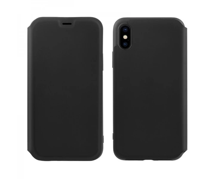 Фото - чехол для смартфона Чехол-книжка Hoco Colorful series liquid silicone case для Apple iPhone X/XS Black
