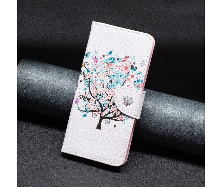 Фото - чехол для смартфона Чехол-книжка Deexe Color Wallet для Xiaomi Redmi Note 13 5G - Flower Tree