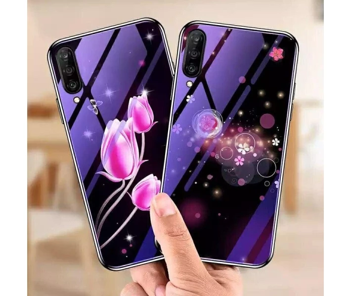Фото - чехол для смартфона Силиконовый Чехол GlassCase Fantasy для Samsung Galaxy A30s / A50 / A50s (Пузырики и цветы) (063177_1)