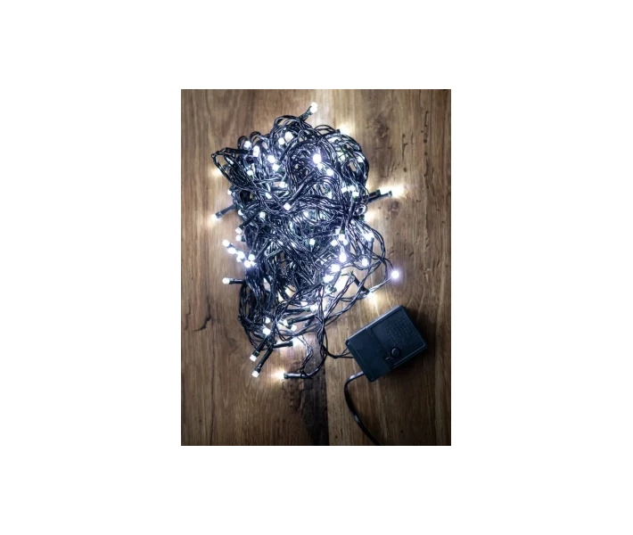 Фото - гирлянду Гирлянда BPNY White 160 LED, 10М, 8 функций, 220V, 9.6W (102950) (480735-01)