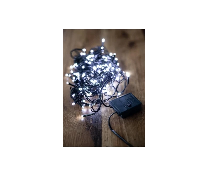 Фото - гирлянду Гирлянда BPNY White 160 LED, 10М, 8 функций, 220V, 9.6W (102950) (480735-01)