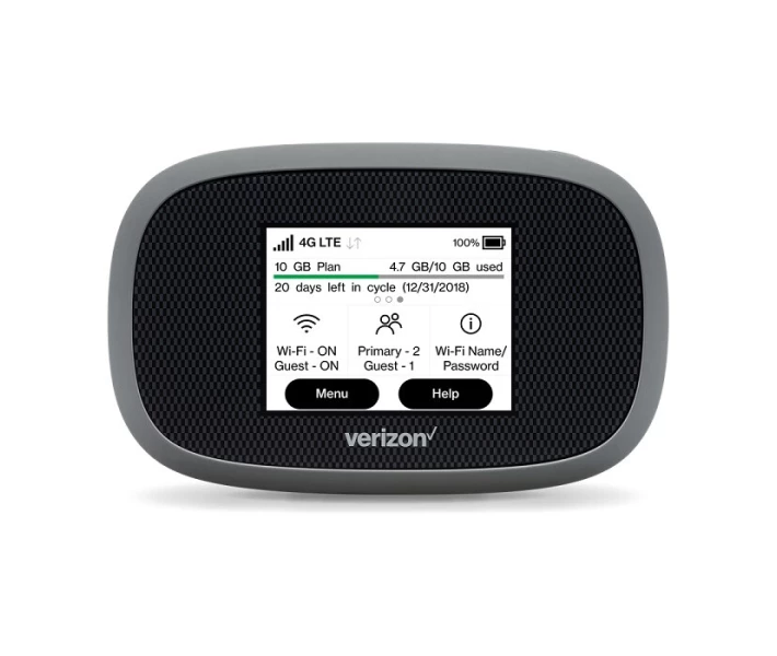 Фото - 3G/4G модем 4G LTE WiFi роутер Novatel MiFi8800 RU Edition (emshjsb 2023) с батареей 4400 мАч (Черно-серый)