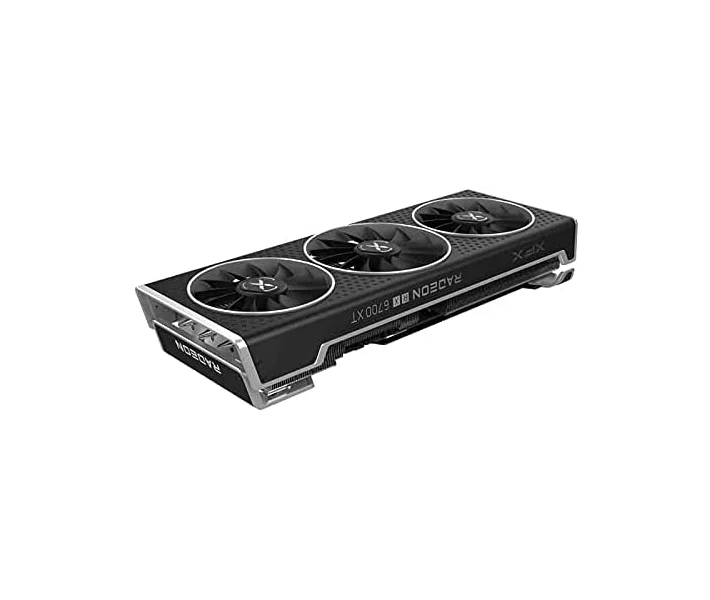 Фото - видеокарту XFX Radeon RX 6700 XT SPEEDSTER QICK 319 BLACK Gaming (RX-67XTYPBDP)