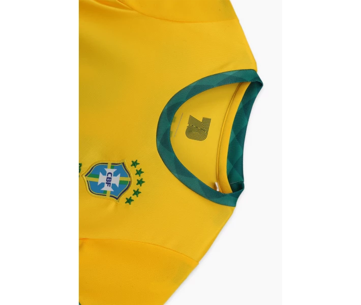 Фото - детский спортивный костюм Футбольная форма BLD БРАЗИЛИЯ NEYMAR JR 104 Желтый (2000903882244)
