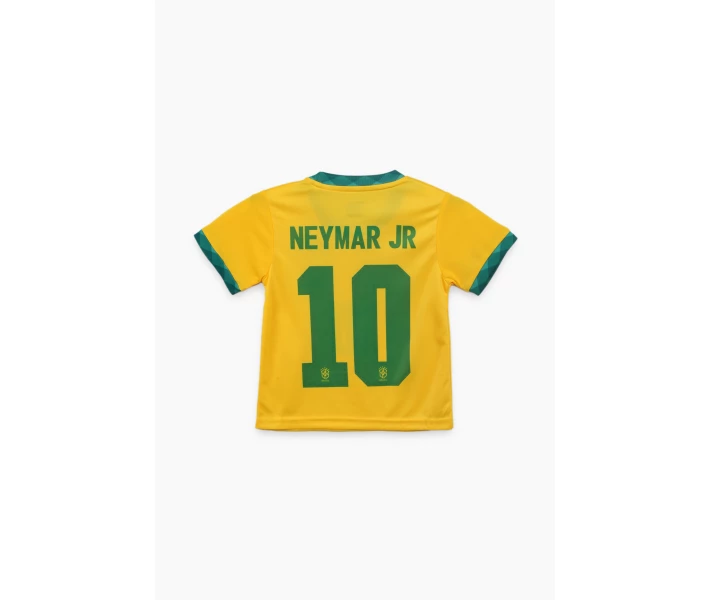 Фото - детский спортивный костюм Футбольная форма BLD БРАЗИЛИЯ NEYMAR JR 104 Желтый (2000903882244)