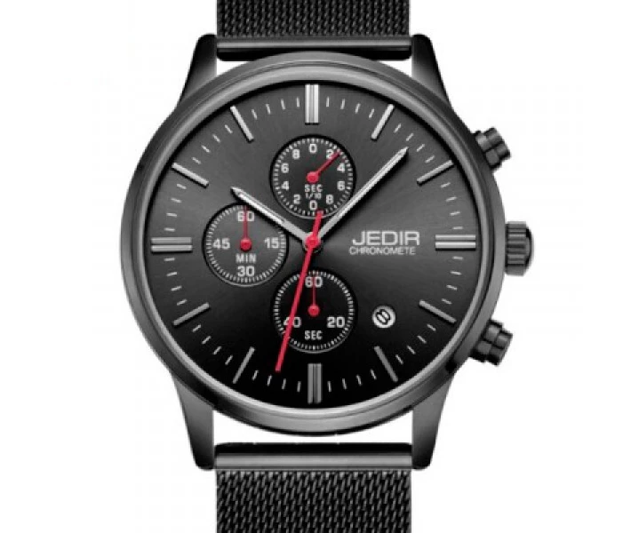 Фото - наручные часы Мужские часы Jedir Style Black
