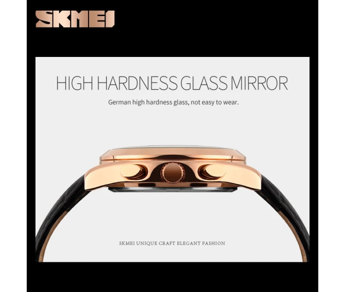 Фото - наручные часы Мужские часы Skmei Prestige 9127 Black классические (158161)