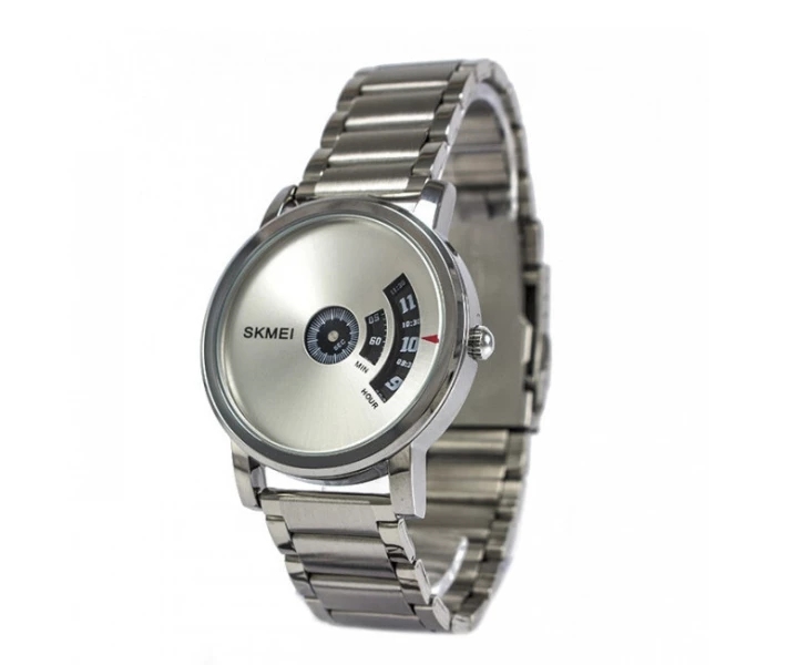Фото - наручные часы Мужские часы Skmei 1260 оригинальные all silver (126011)
