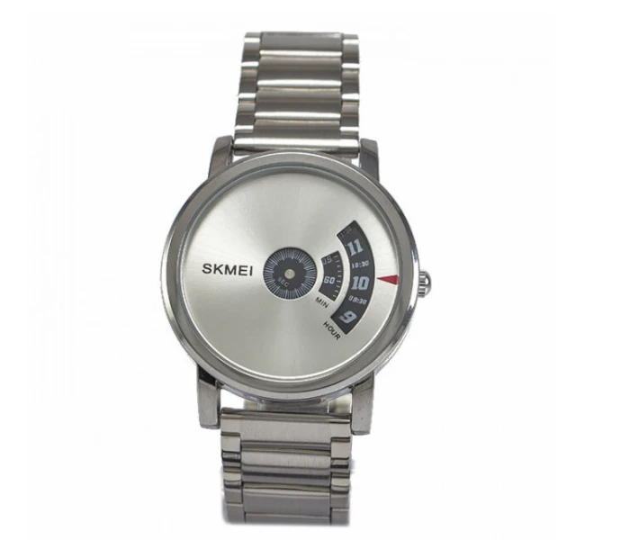 Фото - наручные часы Мужские часы Skmei 1260 оригинальные all silver (126011)