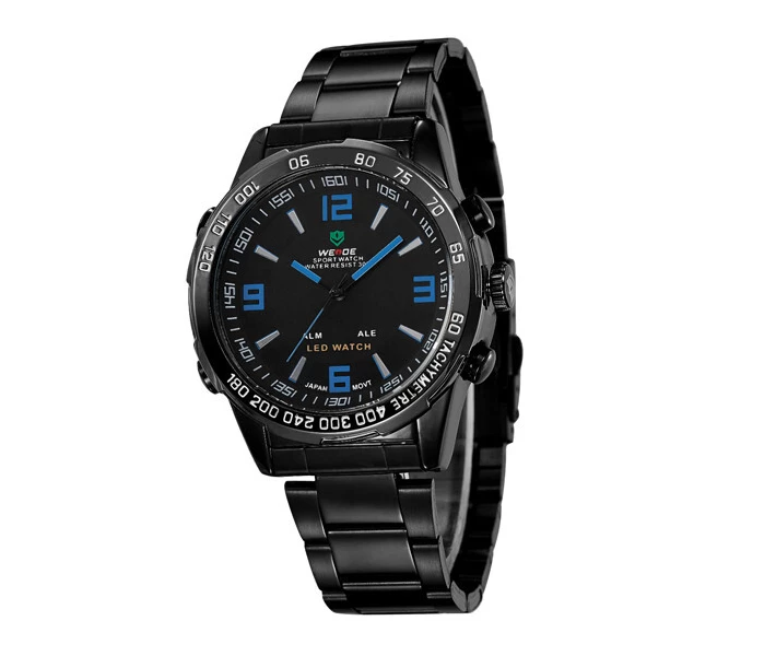 Фото - наручные часы Мужские часы Weide Standart Blue