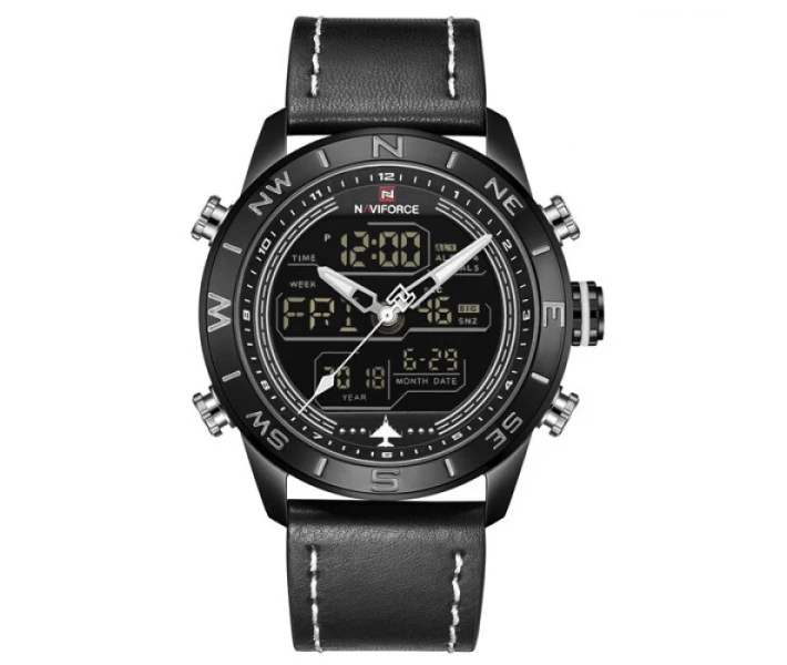 Фото - наручные часы Мужские часы Naviforce Strike Black (1242124)