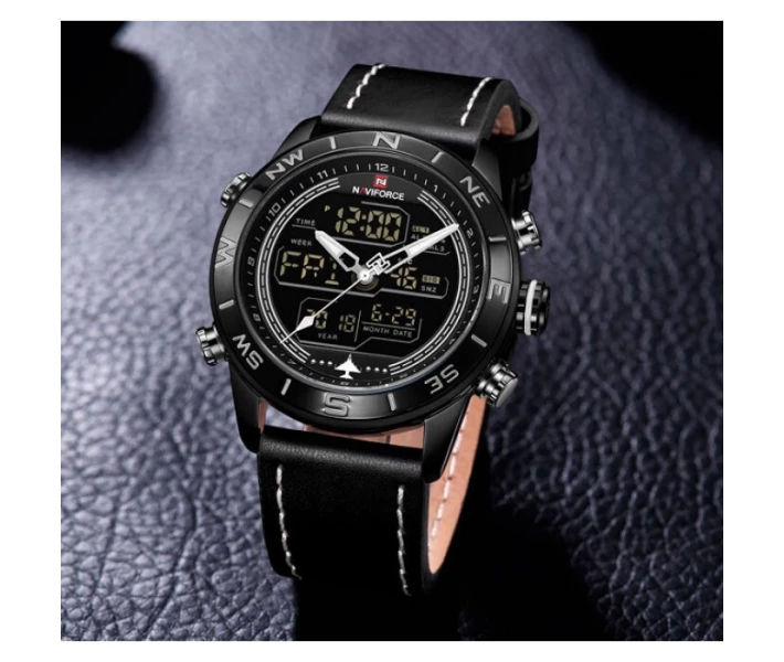 Фото - наручные часы Мужские часы Naviforce Strike Black (1242124)