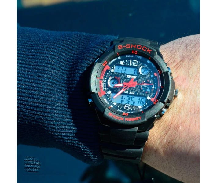 Фото - наручные часы Мужские спортивные часы Skmei S-Shock 0931 Red (122978)