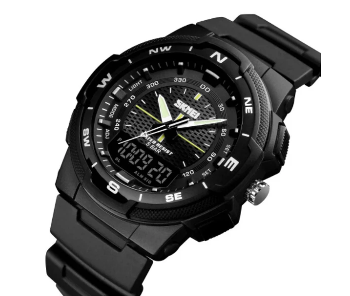 Фото - наручные часы Мужские спортивные часы Skmei 1454 Black (145411)