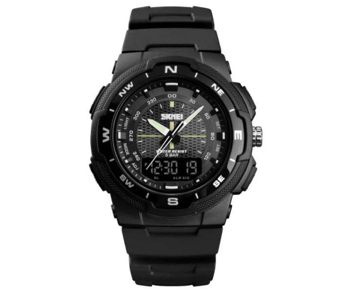 Фото - наручные часы Мужские спортивные часы Skmei 1454 Black (145411)