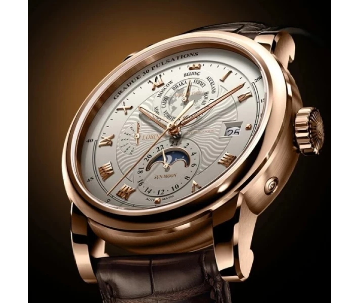 Фото - наручные часы Наручные часы Lobinni Business Brown