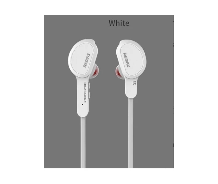 Фото - наушники Вакуумные Bluetooth наушники гарнитура Remax RB-S5 Sport White (050133)