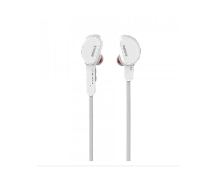 Фото - наушники Вакуумные Bluetooth наушники гарнитура Remax RB-S5 Sport White (050133)