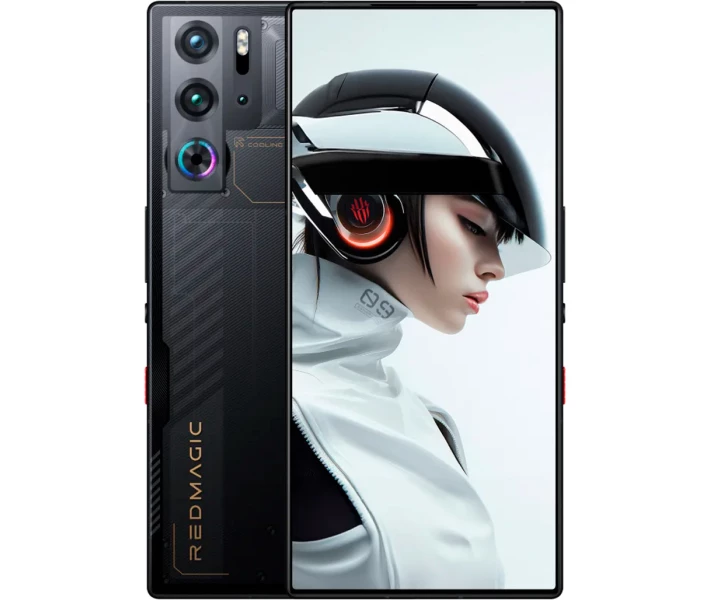 スマートフォン本体 REDMAGIC Red Magic 9 Pro 16/512GB Мобильный телефон ZTE Nubia RedMagic 9 Pro 16/512GB Cyclone