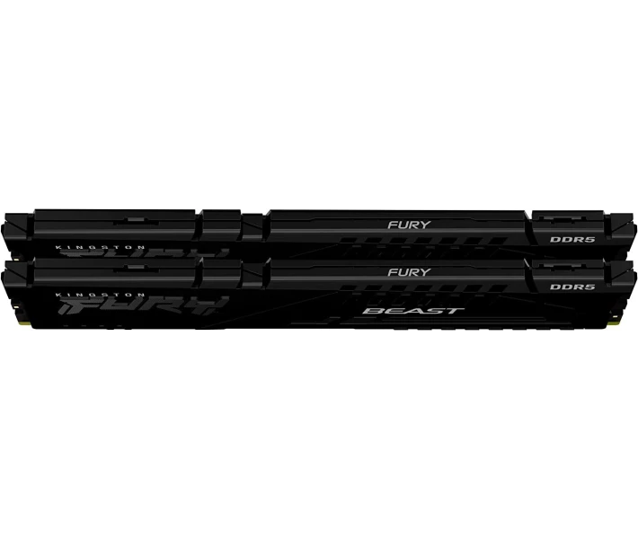 Фото - оперативную память Модуль памяти DDR5 Kingston FURY Beast 2x16GB 5600 MHz (KF556C40BBK2-32) [79124]