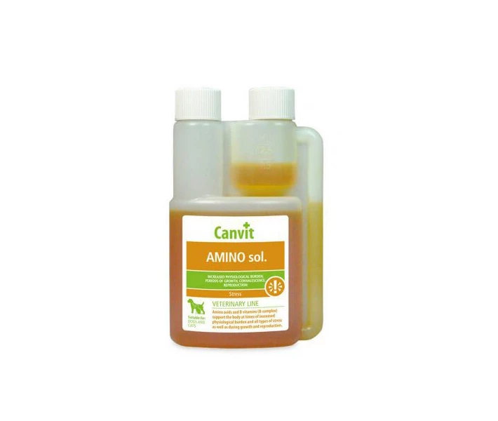 Фото - кормовые добавки для сельскохозяйственных животных Canvit Amino sol. (Канвит Амино сол.) жидкая витаминная кормовая добавка (b57101)