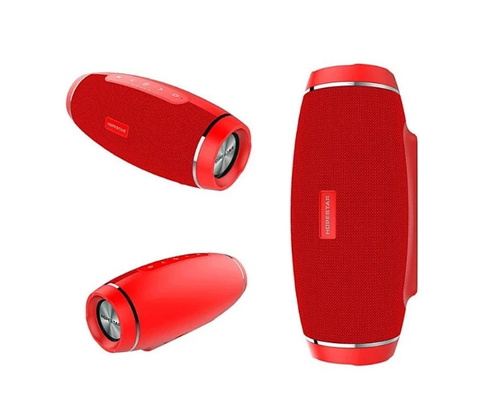 Фото - портативную колонку Беспроводная Bluetooth колонка mini speaker Hopestar H20 power bank Красный (999021)