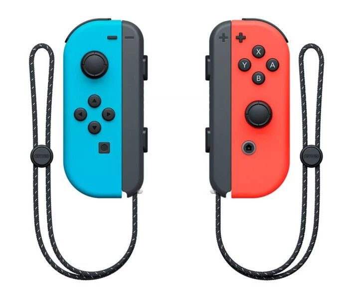 Фото - игровую консоль Портативная игровая приставка Nintendo Switch OLED with Neon Blue and Neon Red Joy-Con [64459]