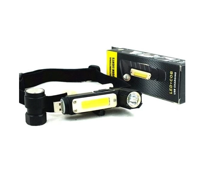 Фото - фонарик Фонарь с магнитом Goread Y112 USB XPG+COB 10000 лм IP65 (112022)