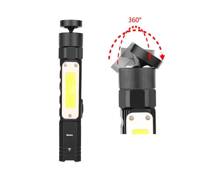Фото - фонарик Фонарь с магнитом Goread Y112 USB XPG+COB 10000 лм IP65 (112022)