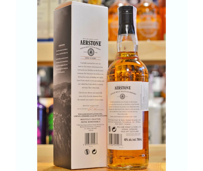 Фото - виски Віскі Aerstone Sea Cask 10 yo 0,7 л 40% (p022002820)