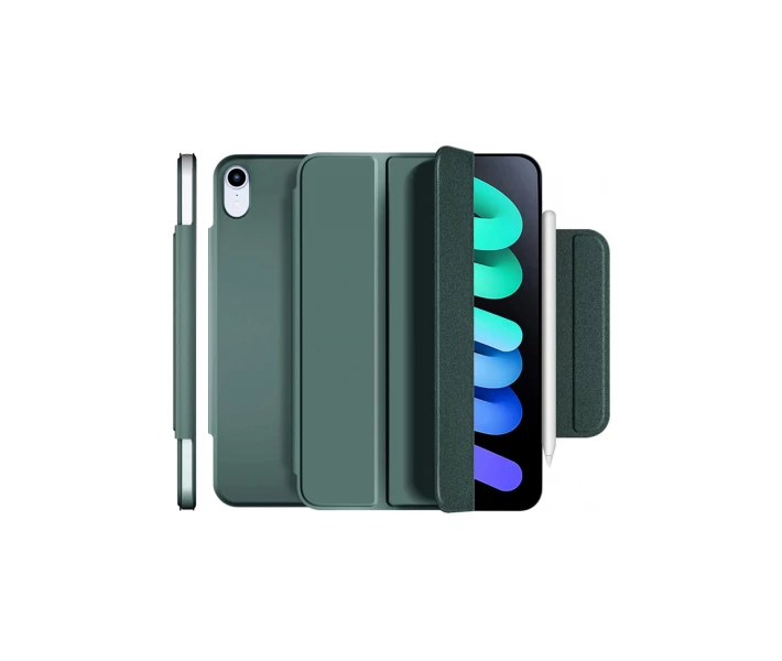 Фото - чехол Чехол для планшета BeCover Magnetic Buckle Apple iPad mini 6 2021 Dark Green (706826)