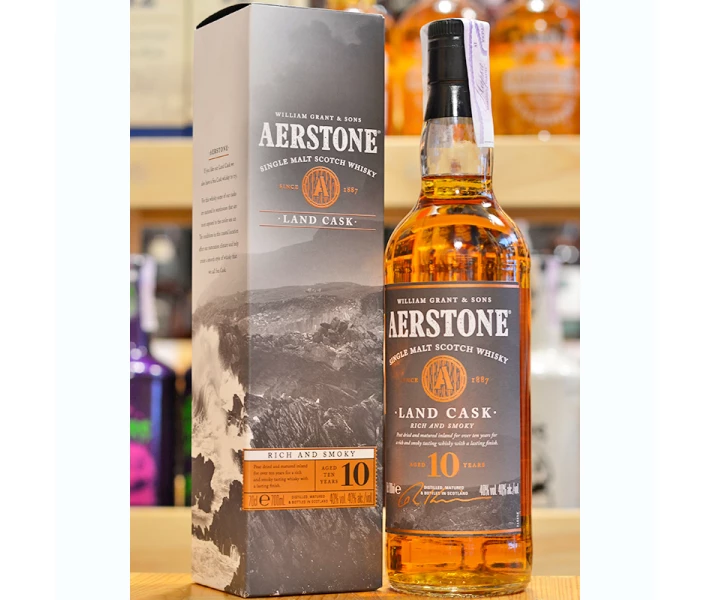 Фото - виски Віскі Aerstone Land Cask 10 yo 0,7 л 40% (p022002819)