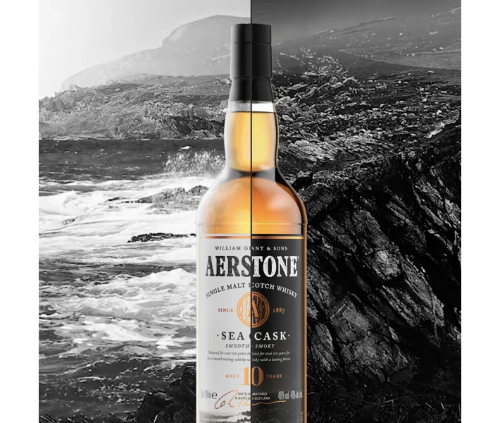 Фото - виски Віскі Aerstone Land Cask 10 yo 0,7 л 40% (p022002819)