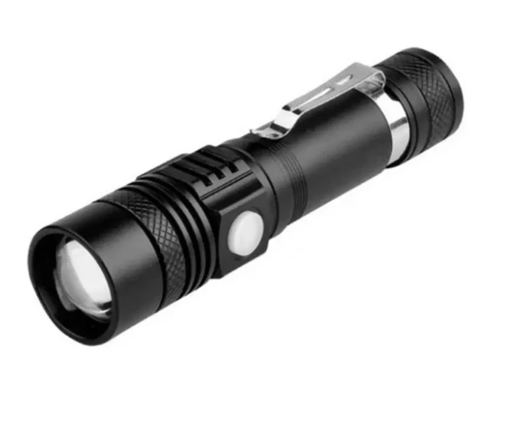 Фото - фонарик Фонарь Police BL-802-T6 1580000W zoom + клипса + microUSB + 18650 + 3 режима (802626)