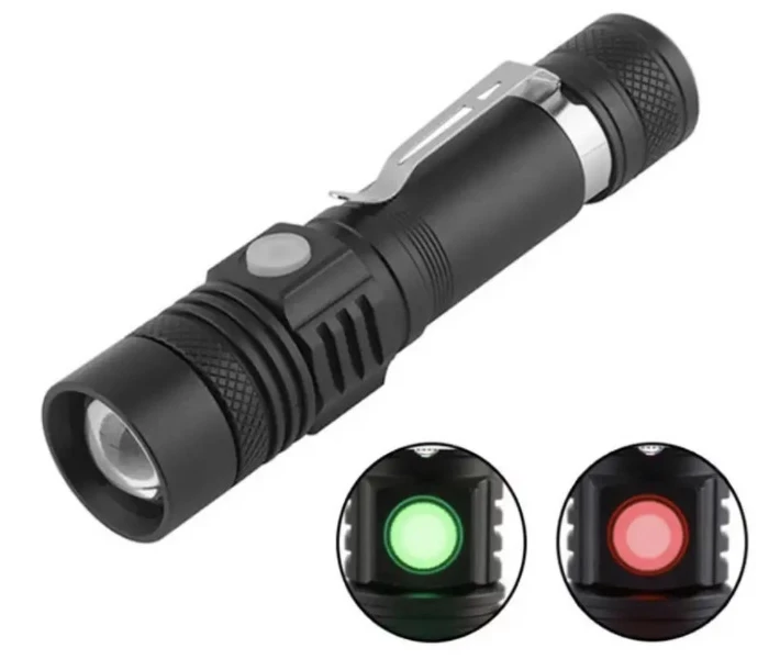 Фото - фонарик Фонарь Police BL-802-T6 1580000W zoom + клипса + microUSB + 18650 + 3 режима (802626)
