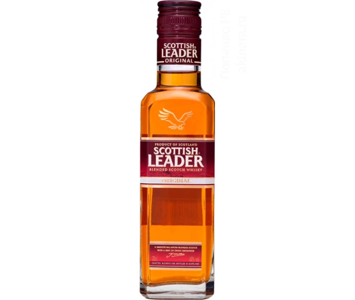 Фото - виски Віскі Scottish Leader 0,2 л 40% (p005001100)