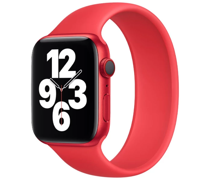 Фото - аксессуар к смарт-чсасам Ремешок Solo Loop для Apple watch 42mm/44mm 177mm (9) Красный/Red (159242)