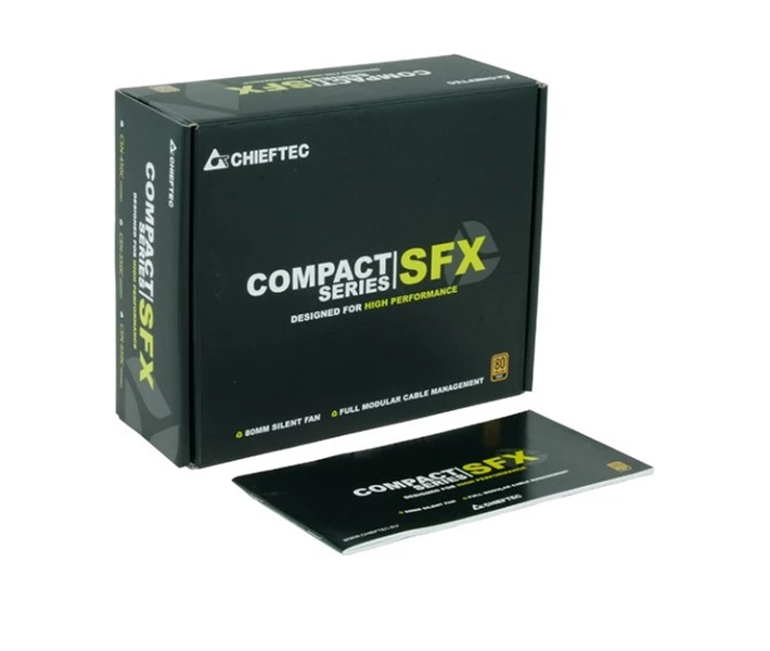 Фото - блок питания для компьютера (ПК) Блок питания Chiefteс COMPACT CSN-450C SFX 80mm 450W 80Plus GOLD Modular Retail Box