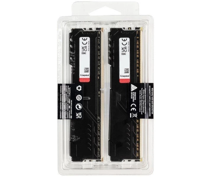 Фото - оперативную память Модуль памяти DDR4 Kingston FURY Beast 2x16GB 3600 MHz (KF436C18BBK2/32) [79111]